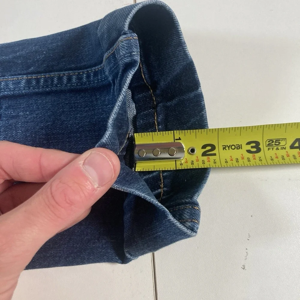 Levi's 510 Jeans 30x31 Orange Tab Slim Dark Wash Faded Denim USA (Tag 32x34)